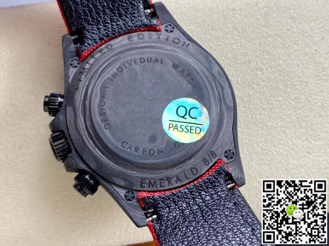 Replica R01ex Daytona Cosmograph Carbon Fiber Diw Custom Version 1:1 Best Edition Noob Factory Green Dial