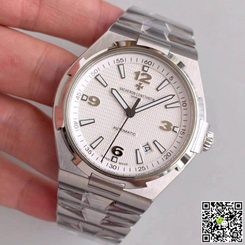 Vacheron C0nstan1n Replica Overseas 47040 JJ Factory 1:1 Best Edition Swiss ETA9015 White Dial