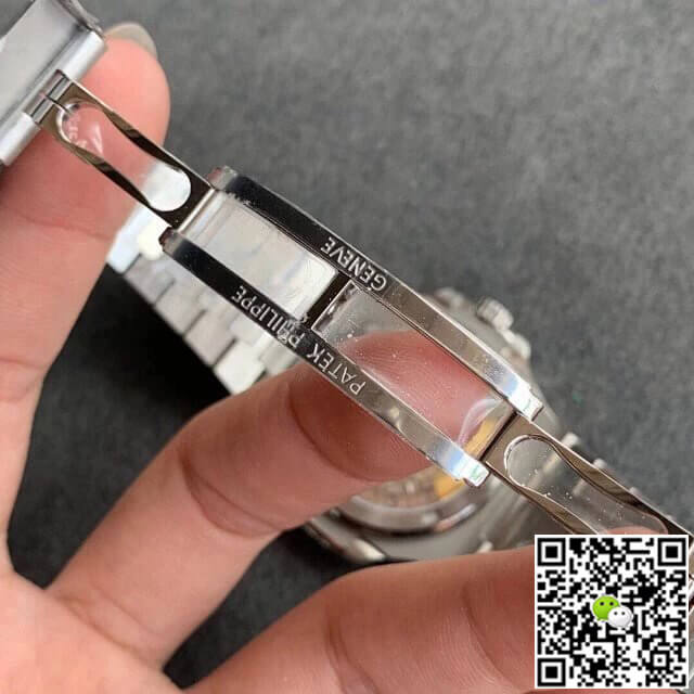 Replica Pat*k Phi1i*pe Nautilus 5711/1A-011 1:1 Best Edition PPF Factory V4 White Dial Swiss ETA324