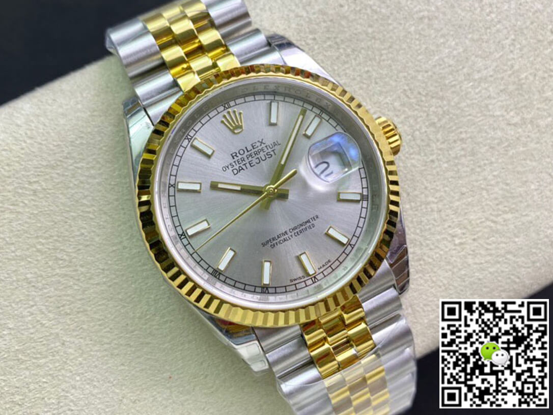 Replica R01ex Datejust 126233 36MM 1:1 Best Edition EW Factory Yellow Gold