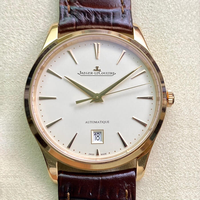 Replica Jaeger-LeCoultre Master-ultra-thin 1232510 ZF Factory 1:1 Best Edition Rose Gold