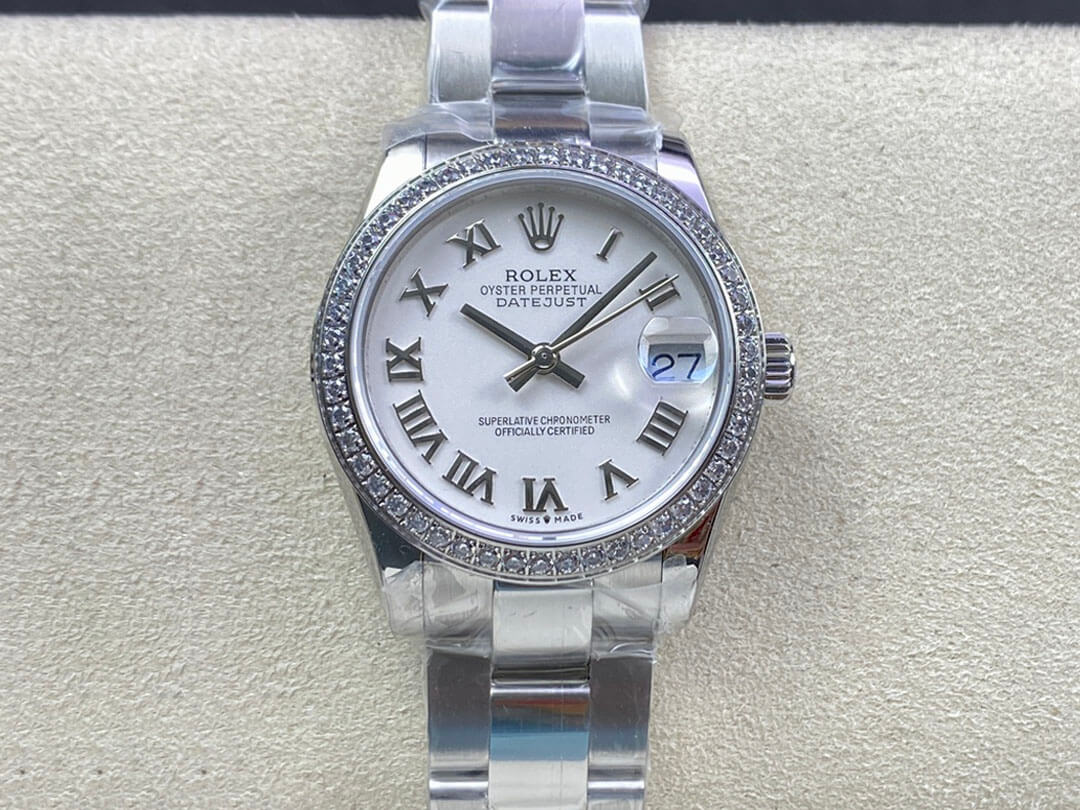 Replica R01ex Datejust M278384RBR-0013 31MM 1:1 Best Edition EW Factory White Dial