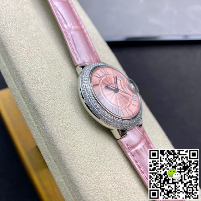 Replica Ballon Bleu De Ca*t1er 33MM 1:1 Best Edition V6 Factory D1am0nd Bezel
