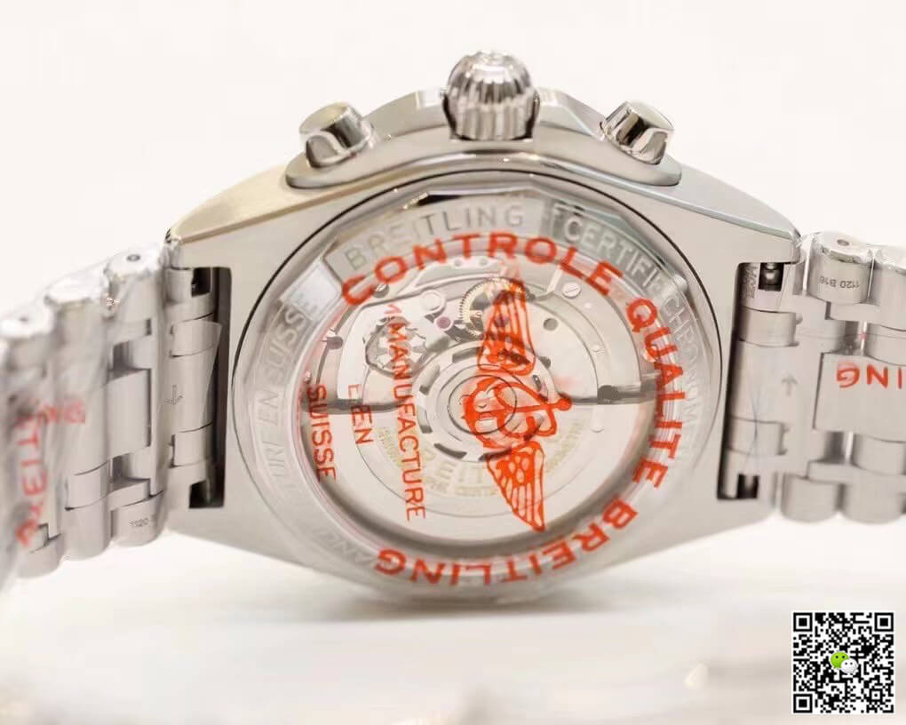 Replica Breitling Chronomat AB0134101K1A1 1:1 Best Edition GF Factory Rose Gold Dial