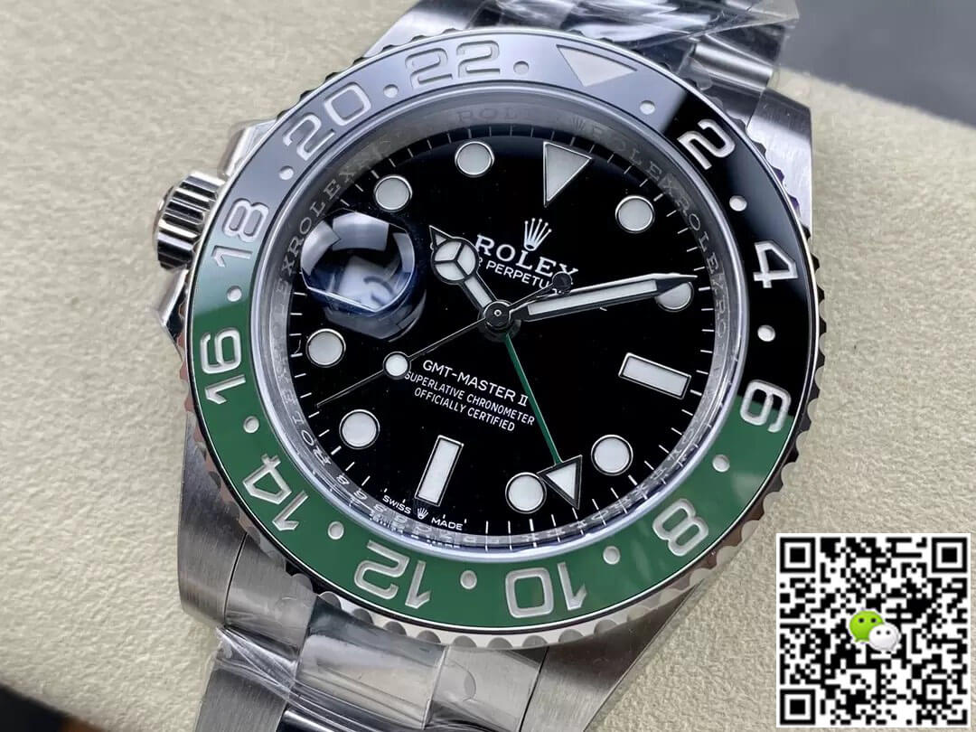 Replica R01ex GMT Master II M126720VTNR-0001 1:1 Best Edition C+ Factory Black Dial