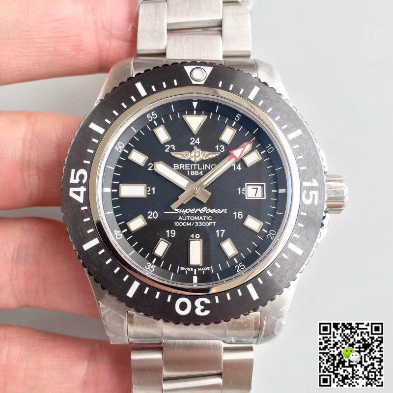 Breitling Replica S*perocean 44 1739310/BF45/162A GF Factory 1:1 Best Edition Swiss ETA2824 Black Dial