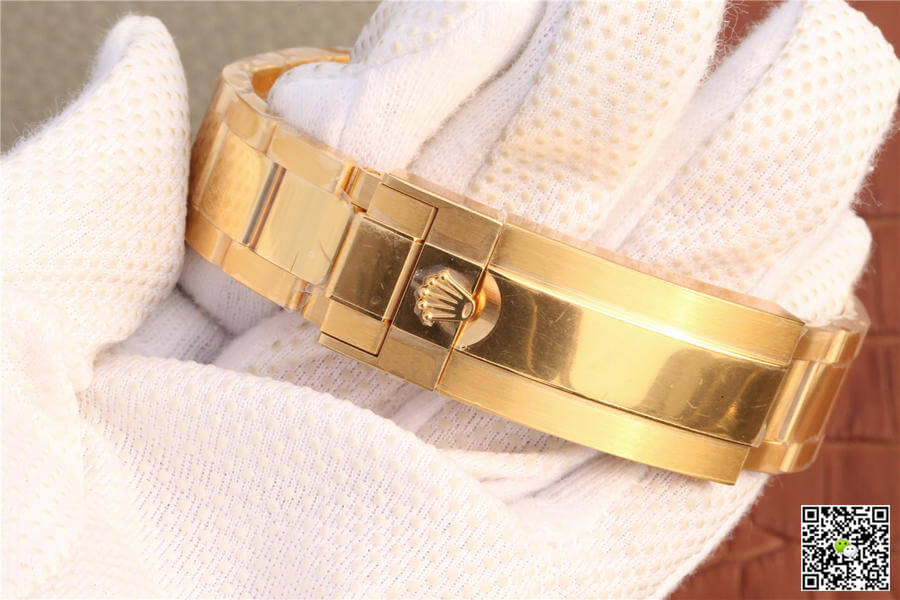 R01ex Submariner Replica 116618 1:1 Best Edition Noob Factory V7 Gild D1am0nd-Studded Dial