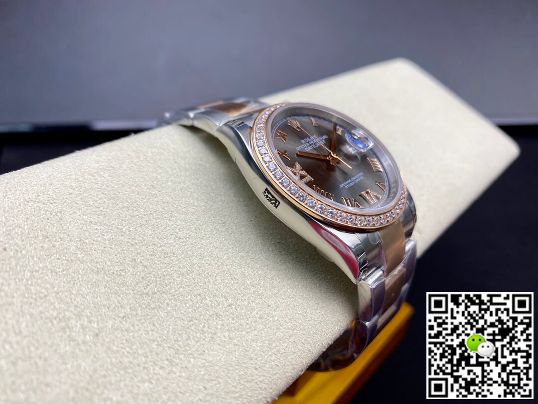 Replica R01ex Datejust M126281RBR-0012 1:1 Best Edition EW Factory Dark Grey Dial