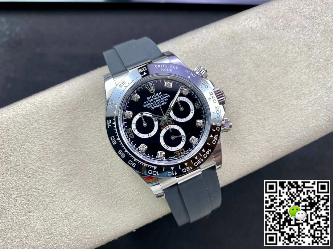 Replica R01ex Daytona M116519LN-0025 1:1 Best Edition BT Factory Black Dial