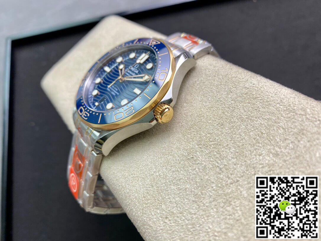 Replica 0me*ga Seamaster Diver 300M 210.20.42.20.03.001 1:1 Best Edition OR Factory Blue Dial
