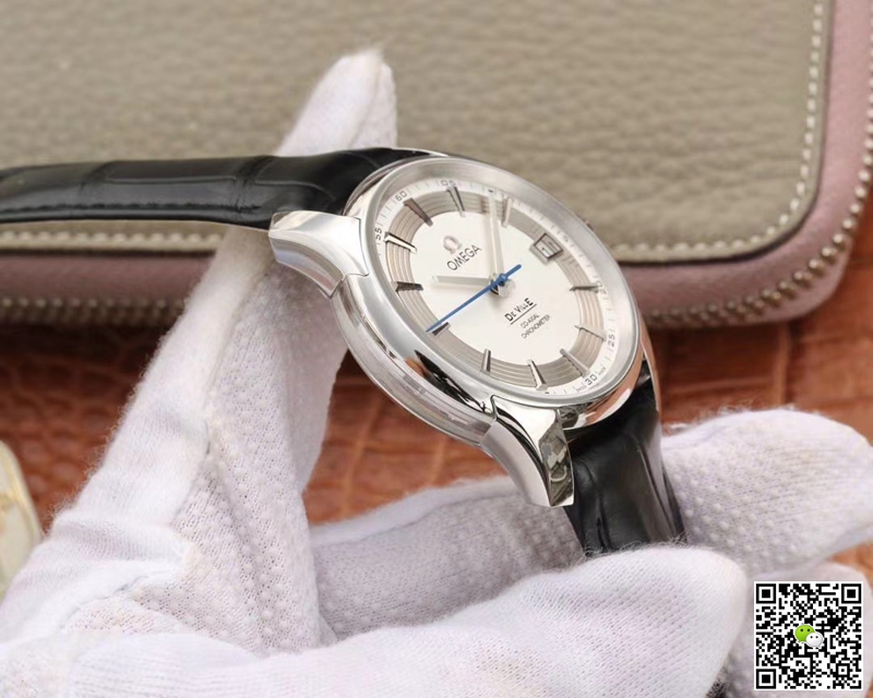 Replica 0me*ga De Ville 431.33.41.21.02.001 1:1 Best Edition VS Factory White Dial Swiss ETA8500