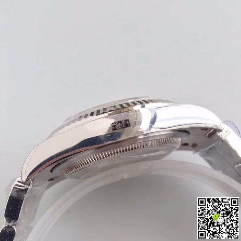 R01ex Dupe Datejust II 36mm 126334 1:1 Best Edition Swiss ETA3135 Silver Dial