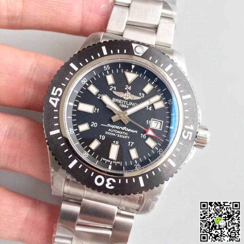 Breitling Replica S*perocean 44 1739310/BF45/162A GF Factory 1:1 Best Edition Swiss ETA2824 Black Dial