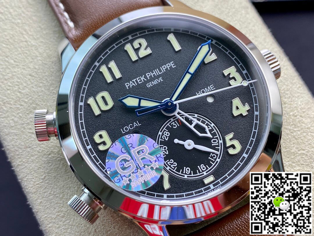 Replica Pat*k Phi1i*pe Calatrava 5524G-001 1:1 Best Edition GR Factory V2 Brown Strap