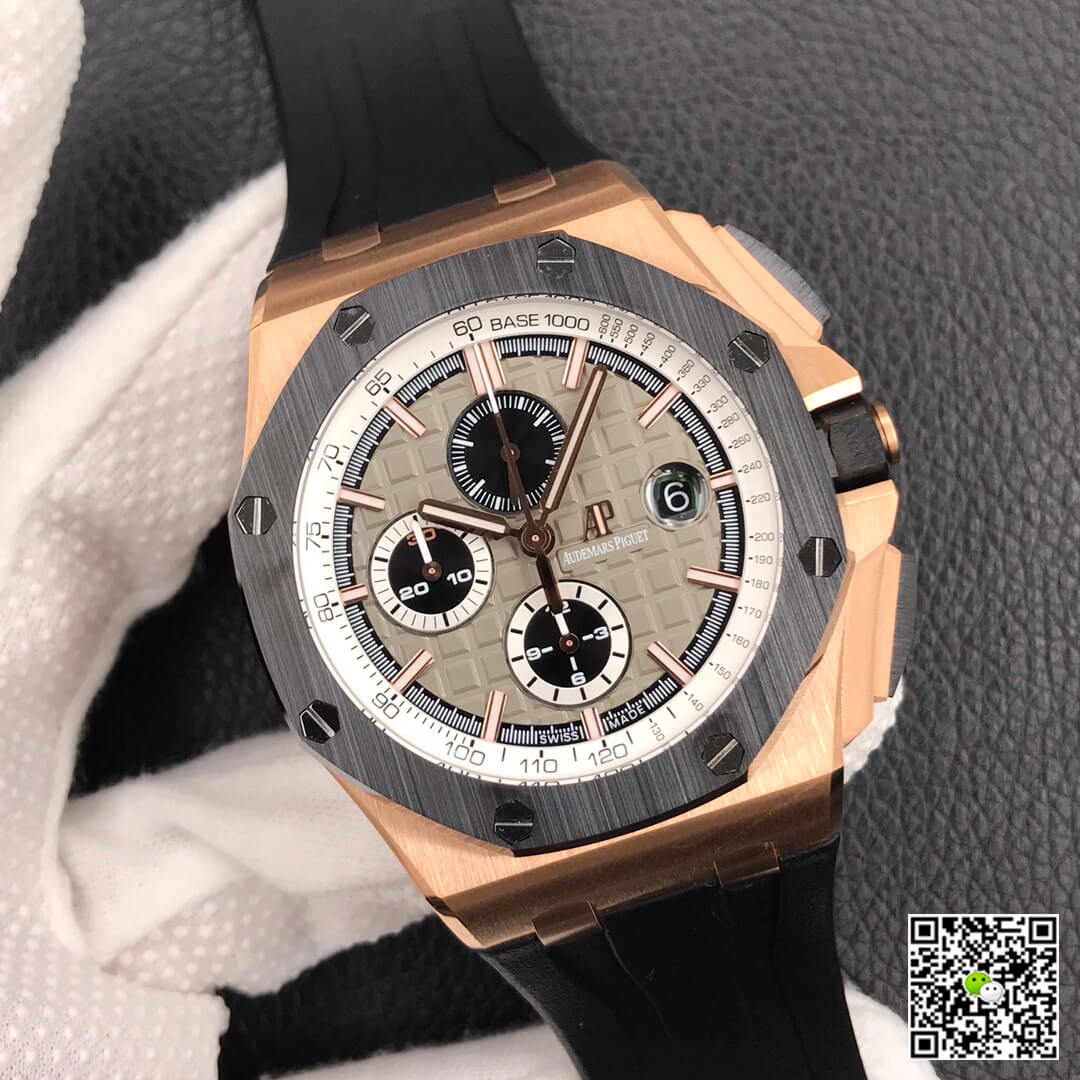 Replica Audemars P1g*et Royal Oak Offshore 26416RO.OO.A002CA.01 1:1 Best Edition JF Factory V2 Rose Gold