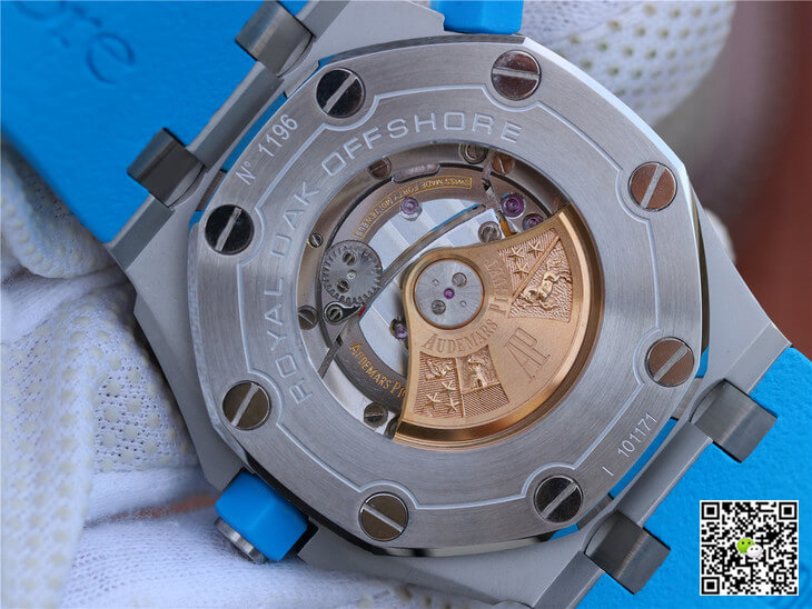 Replica Audemars P1g*et Royal Oak Offshore Diver 15710ST.OO.A032CA.01 1:1 Best Edition JF Factory Blue Dial