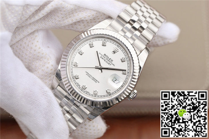 Replica R01ex Datejust M126331 1:1 Best Edition EW Factory White Dial