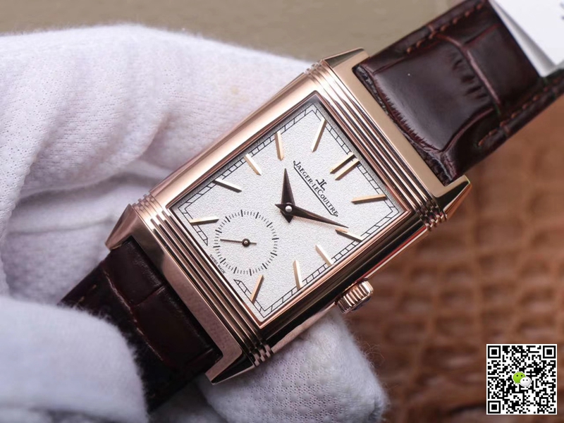 Jaeger Lecoultre Replica Reverso Flip 1:1 Best Edition MG Factory White Dial Swiss ETA854A/2