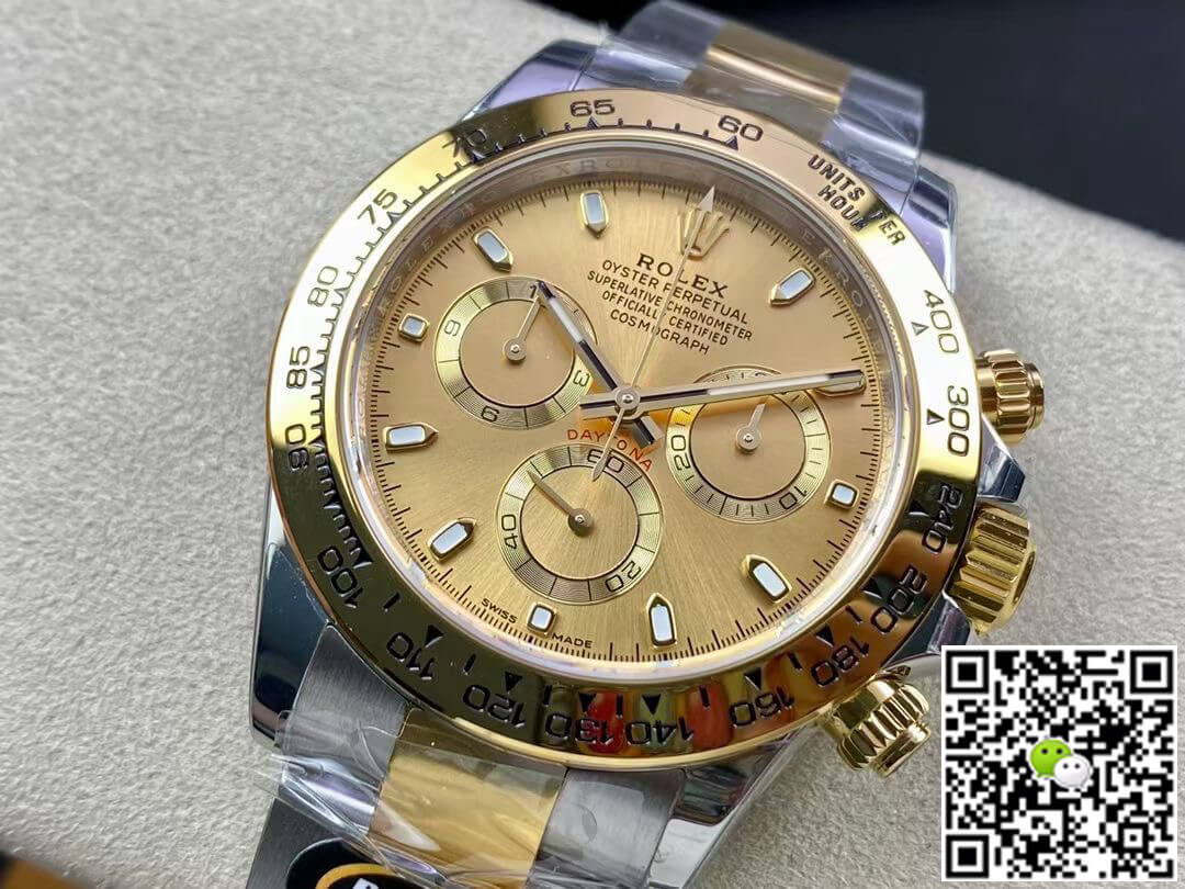 Replica R01ex Daytona M116503-0003 1:1 Best Edition BT Factory Gold Dial
