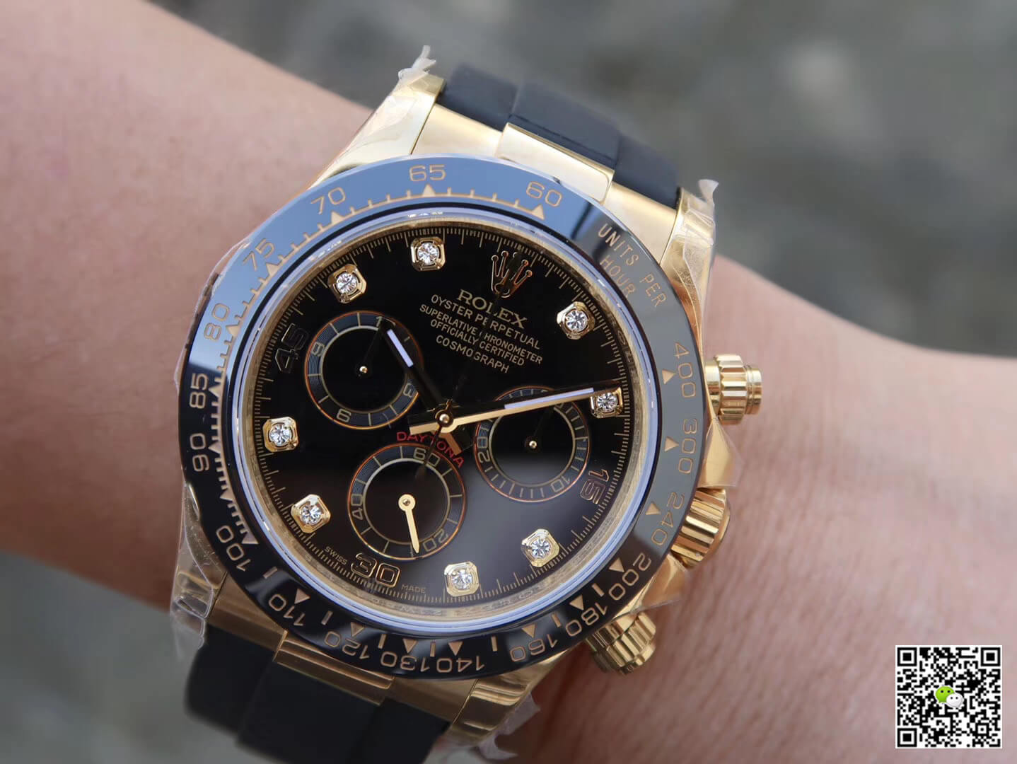 Replica R01ex Daytona Cosmograph M116518ln-0046 1:1 Best Edition JH Factory Black Dial