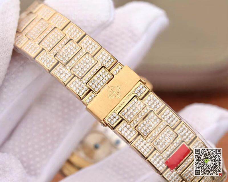 Pat*k Phi1i*pe Replica Nautilus Tourbillon 18K Yellow Gold R8 Factory 1:1 Best Edition Swiss Hand-Winding Tourbillon Movement