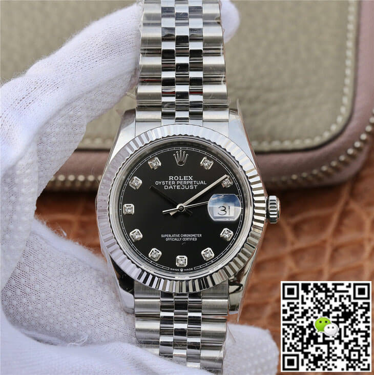 Replica R01ex Datejust M126234-0027 1:1 Best Edition GM Factory Black Dial