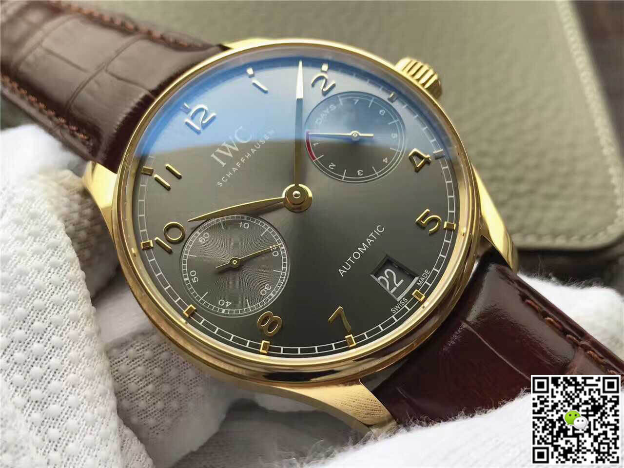 Replica IWC Portugieser IW500101 1:1 Best Edition ZF Factory Grey Dial