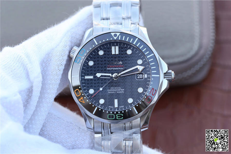 Replica 0me*ga Seamaster Diver 300M 522.30.41.20.01.001 1:1 Best Edition V6 Factory Black Dial