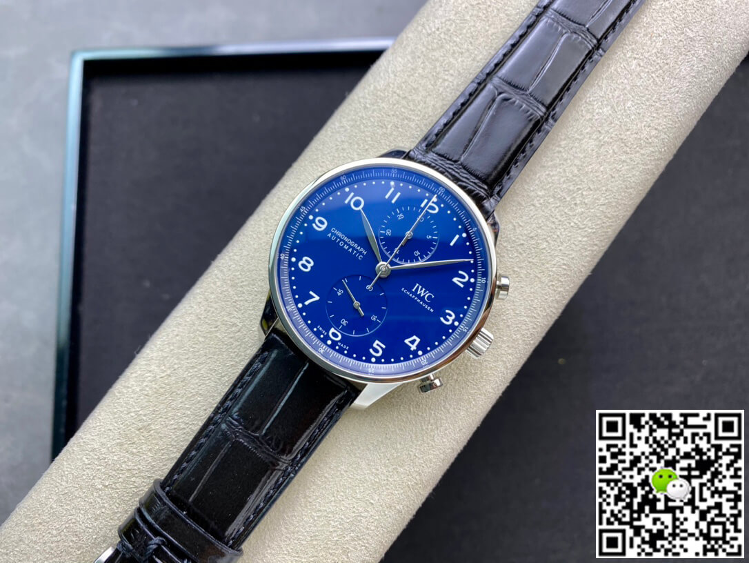 Replica IWC Portugieser IW371601 1:1 Best Edition ZF Factory Blue Dial