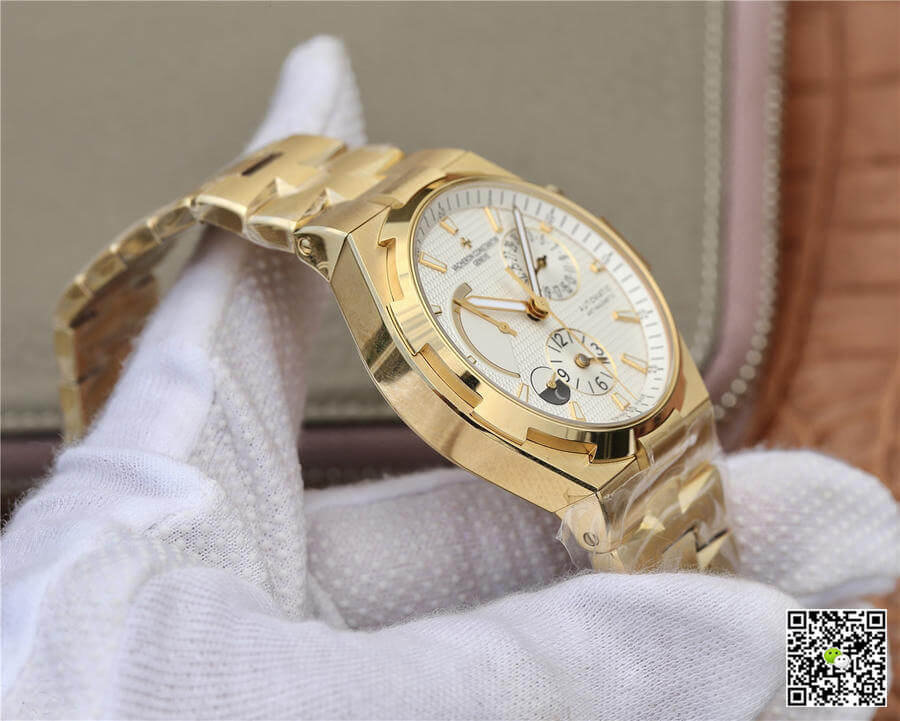 Replica Vacheron C0nstan1n Overseas 47450/B01J-9228 1:1 Best Edition TWA Factory 18K Yellow Gold