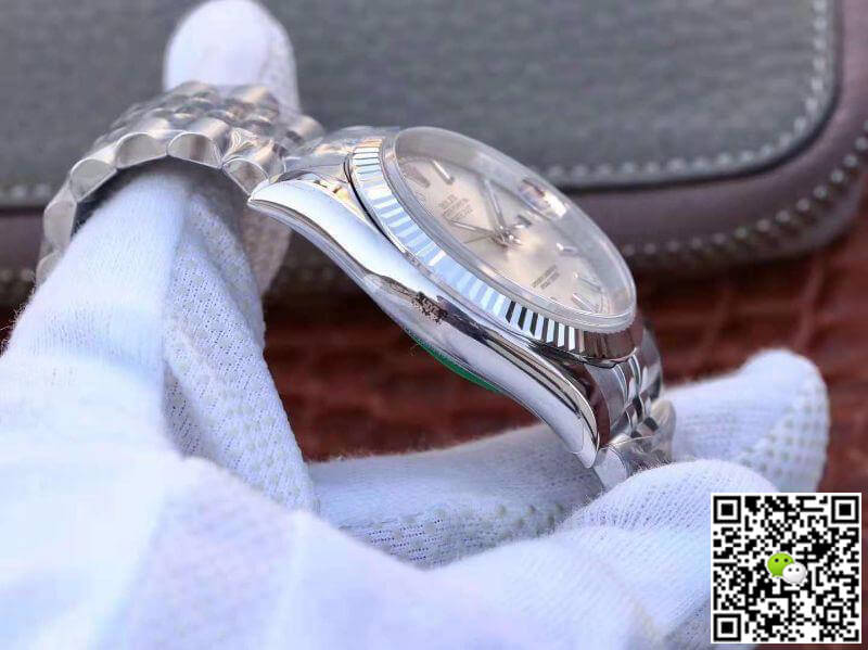 R01ex Dupe Datejust II 36 126334 1:1 Best Edition Swiss ETA3135 Rhodium Dial