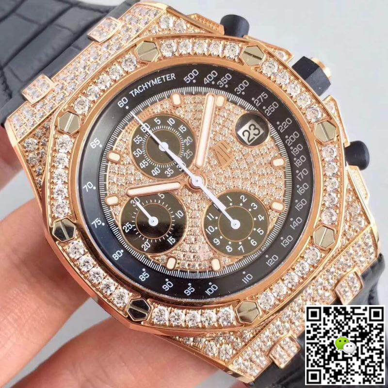 Replica Audemars P1g*et Royal Oak Offshore 26067OR.ZZ.D002CR.01 JF Factory 1:1 Best Edition Swiss ETA7750