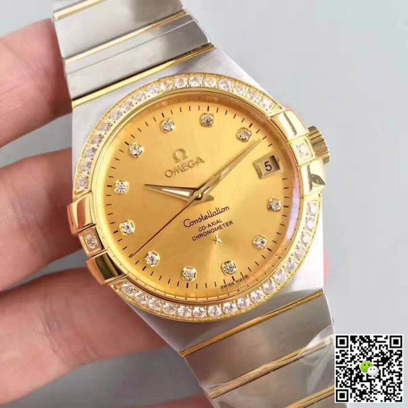 Replica 0me*ga Constellation 123.25.35.20.58.001 3S Factory 1:1 Best Edition Swiss ETA8500