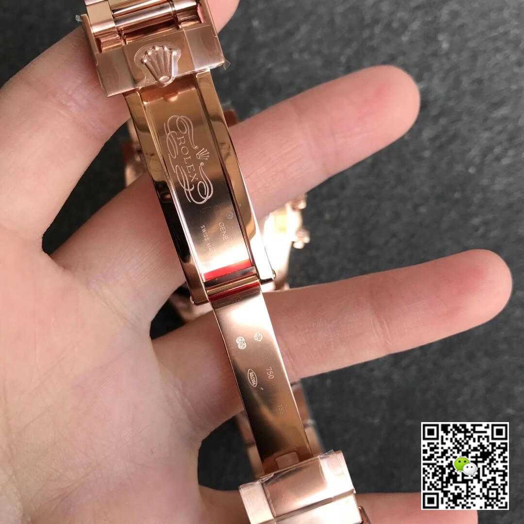 Replica R01ex Daytona m116505-0009 1:1 Best Edition Noob Factory Champagne Dial