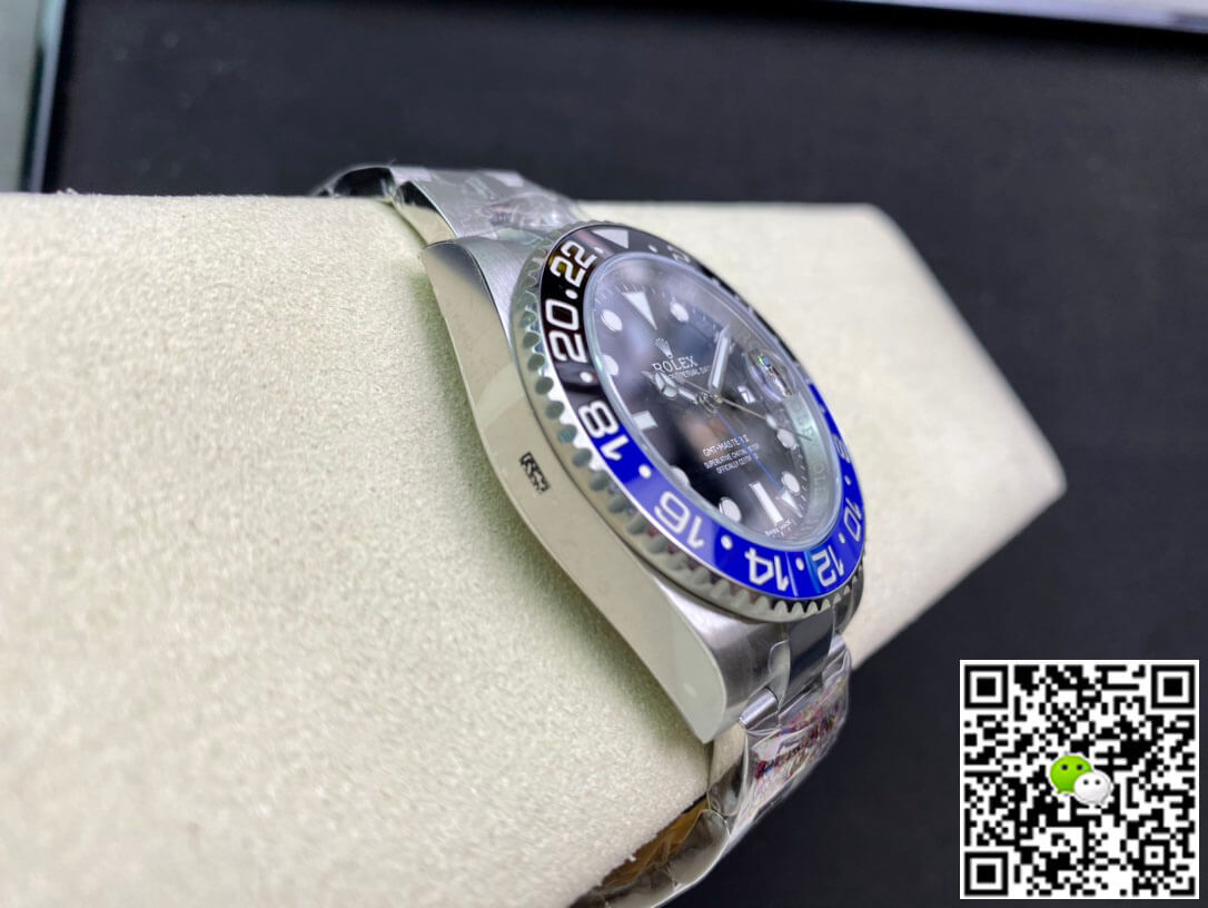 Replica R01ex GMT Master II 116710BLNR-78200 1:1 Best Edition Clean Factory Black Dial