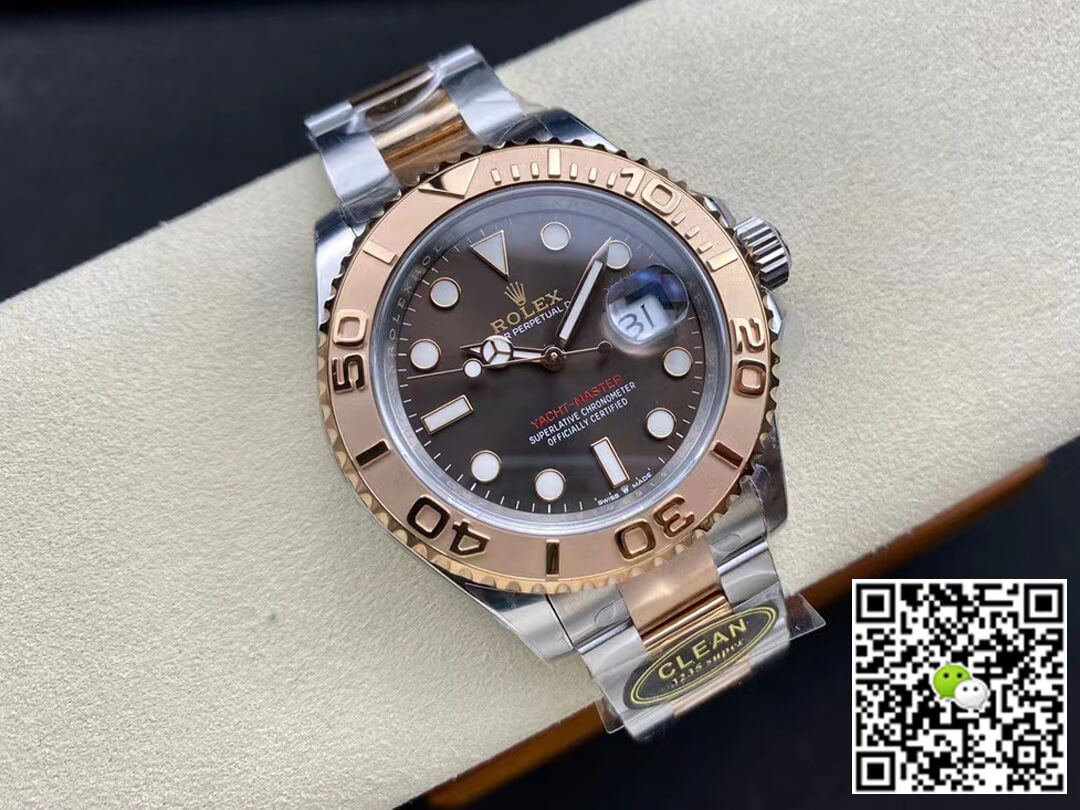 Replica R01ex Yacht Master M126621-0001 1:1 Best Edition Clean Factory Chocolate Dial
