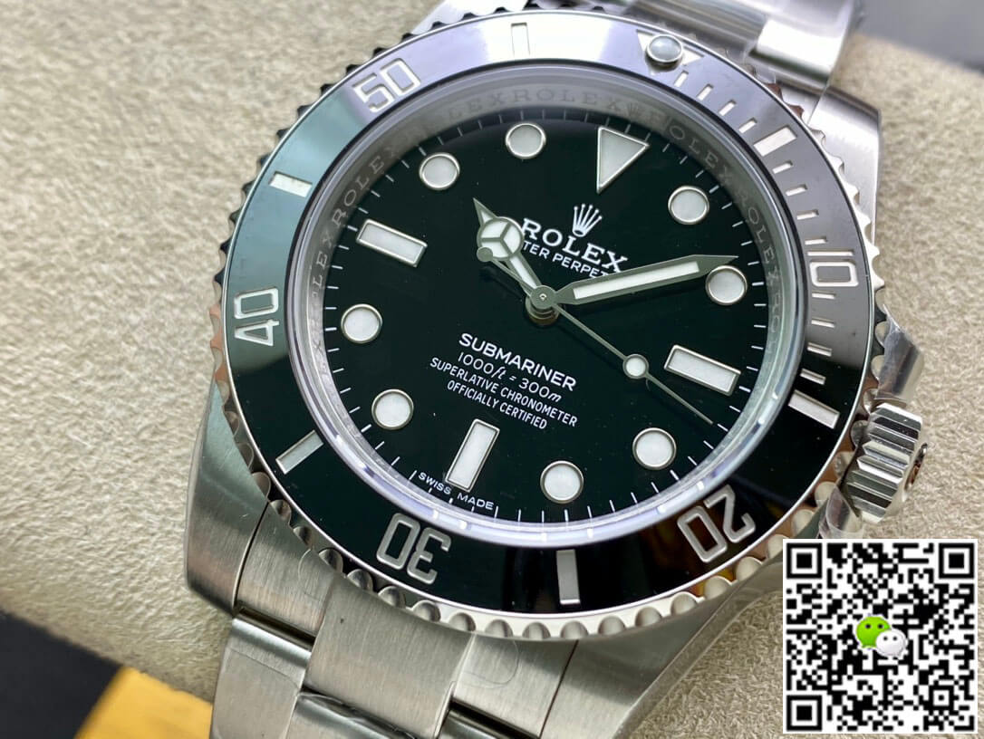 Replica R01ex Submariner 114060-97200 1:1 Best Edition VS Factory Black Bezel
