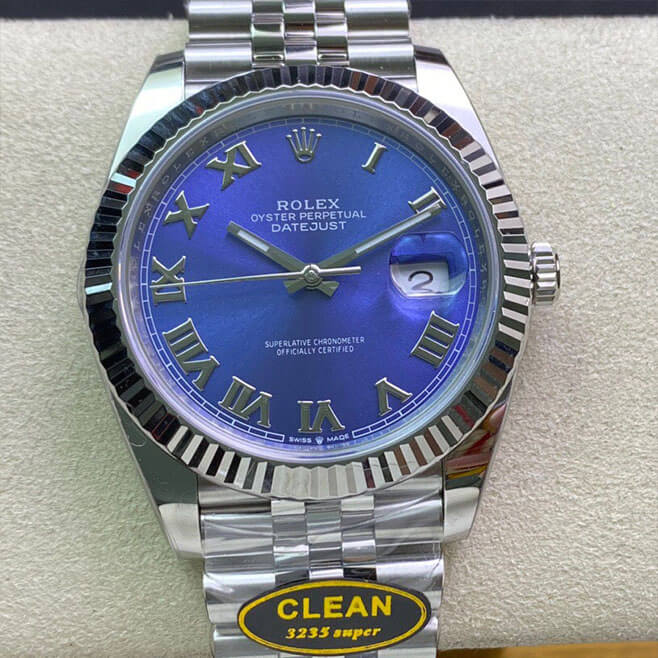 Replica R01ex Datejust M126334-0026 1:1 Best Edition Clean Factory Blue Dial