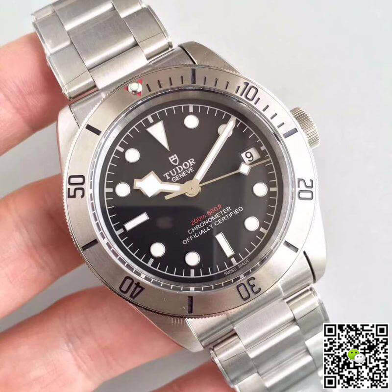 TUDOR Replica Heritage Black Bay M79730-0001 ZF Factory 1:1 Best Edition Swiss ETA2824-2 S*perlumed Dome-shaped Black Dial