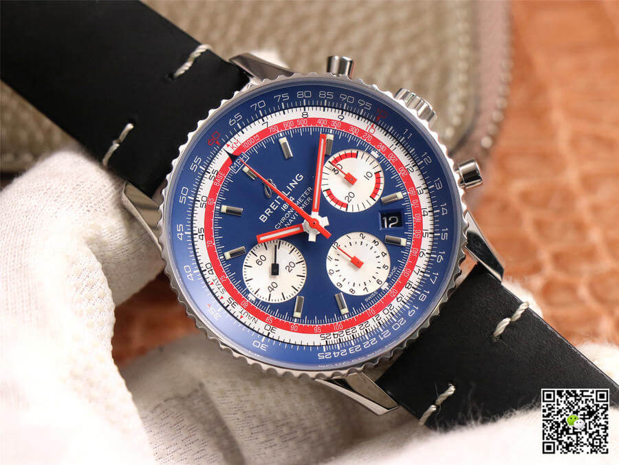Replica Breitling Navitimer AB01212B1C1A1 1:1 Best Edition V9 Factory Blue Dial