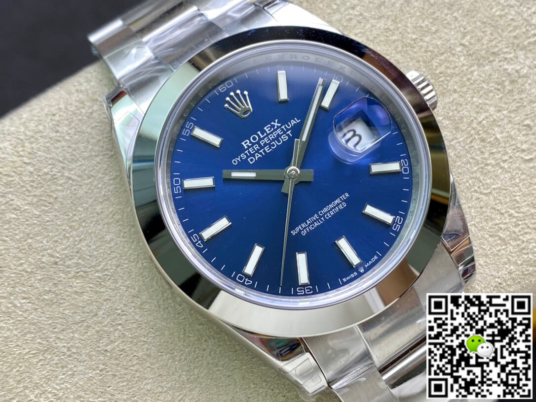 Replica R01ex Datejust M126300-0001 1:1 Best Edition VS Factory Blue Dial