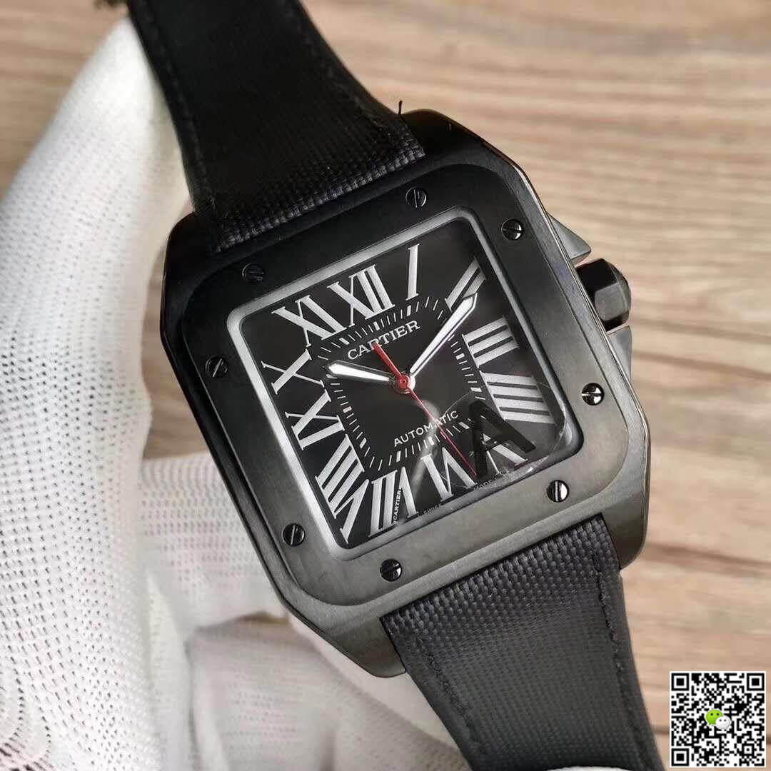 Ca*t1er Watch Rep De Santos 100 WSSA0006 V6