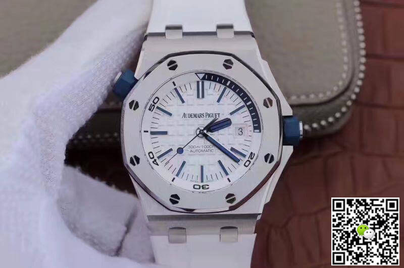 Replica Audemars P1g*et Royal Oak Offshore Diver 15710ST.OO.A010CA.01 JF Factory Men Watches 1:1 Best Edition Swiss ETA3120