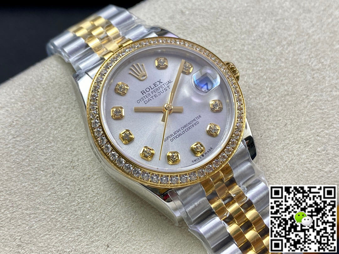 Replica R01ex Datejust M278383RBR-0020 31MM 1:1 Best Edition EW Factory Silver Dial