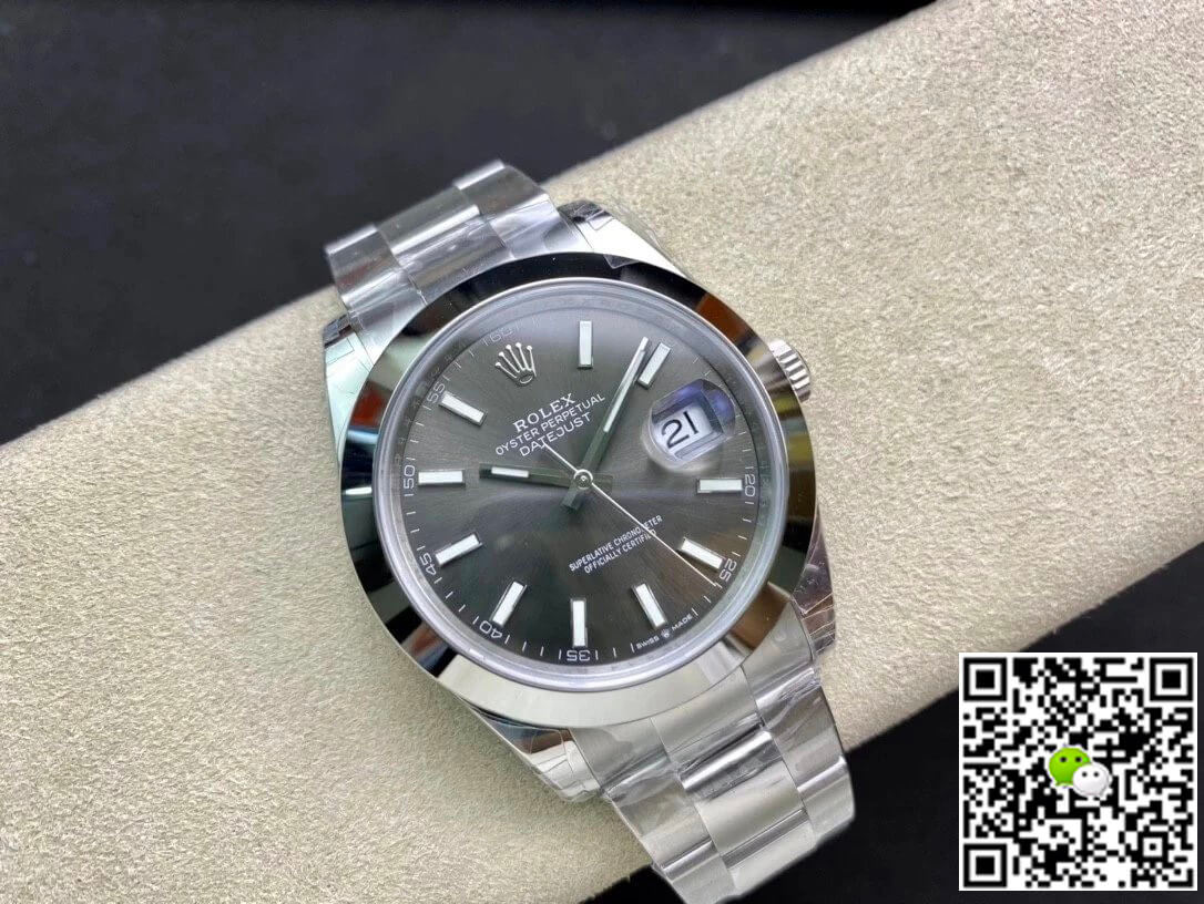 Replica R01ex Datejust M126300-0007 41MM 1:1 Best Edition VS Factory Gray Dial