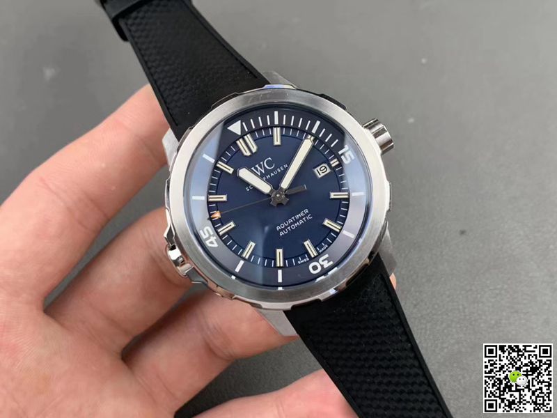 Replica IWC Aquatimer IW329005 1:1 Best Edition V6 Factory Blue Dial Swiss ETA9015