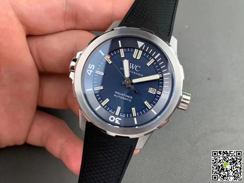 Replica IWC Aquatimer IW329005 1:1 Best Edition V6 Factory Blue Dial Swiss ETA9015