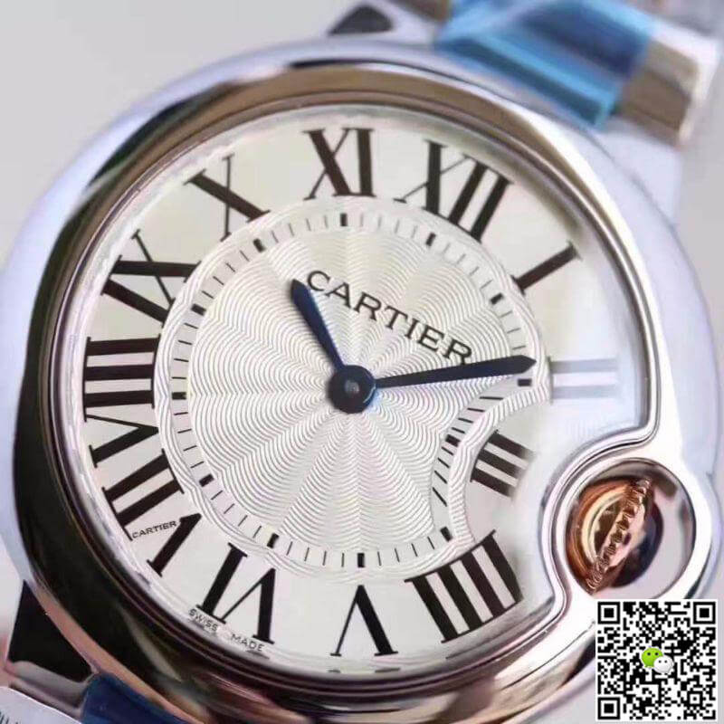 Replica Ballon Bleu De Ca*t1er W6920084 V6 Factory 1:1 Best Edition Swiss Ronda Quartz White Dial