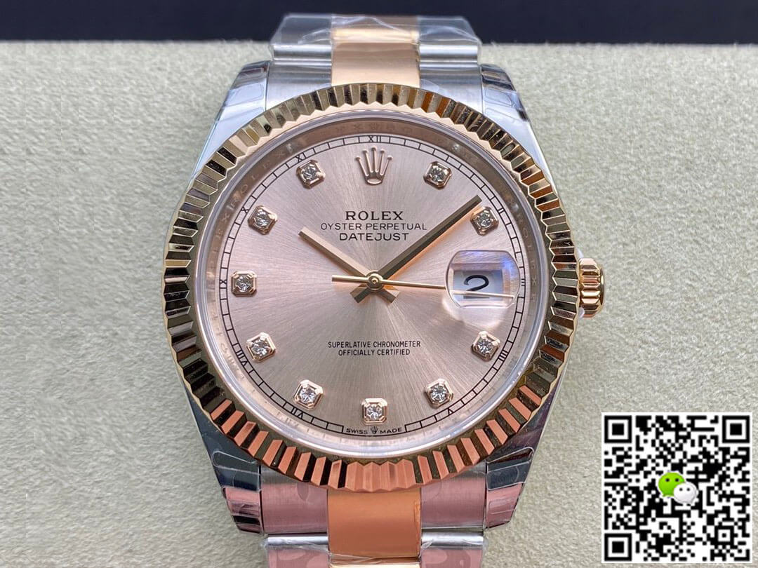 Replica R01ex Datejust M126331-0007 41MM 1:1 Best Edition EW Factory V3 Pink Dial