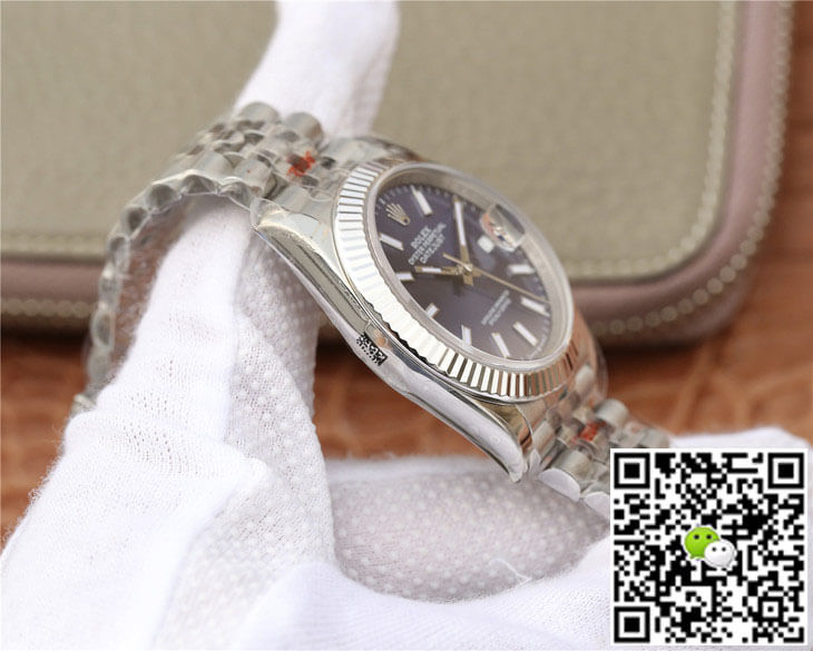 Replica R01ex Datejust M126234-0017 1:1 Best Edition GM Factory Blue Dial